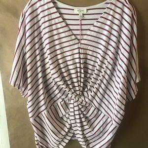 UMGEE red striped tunic. NWT